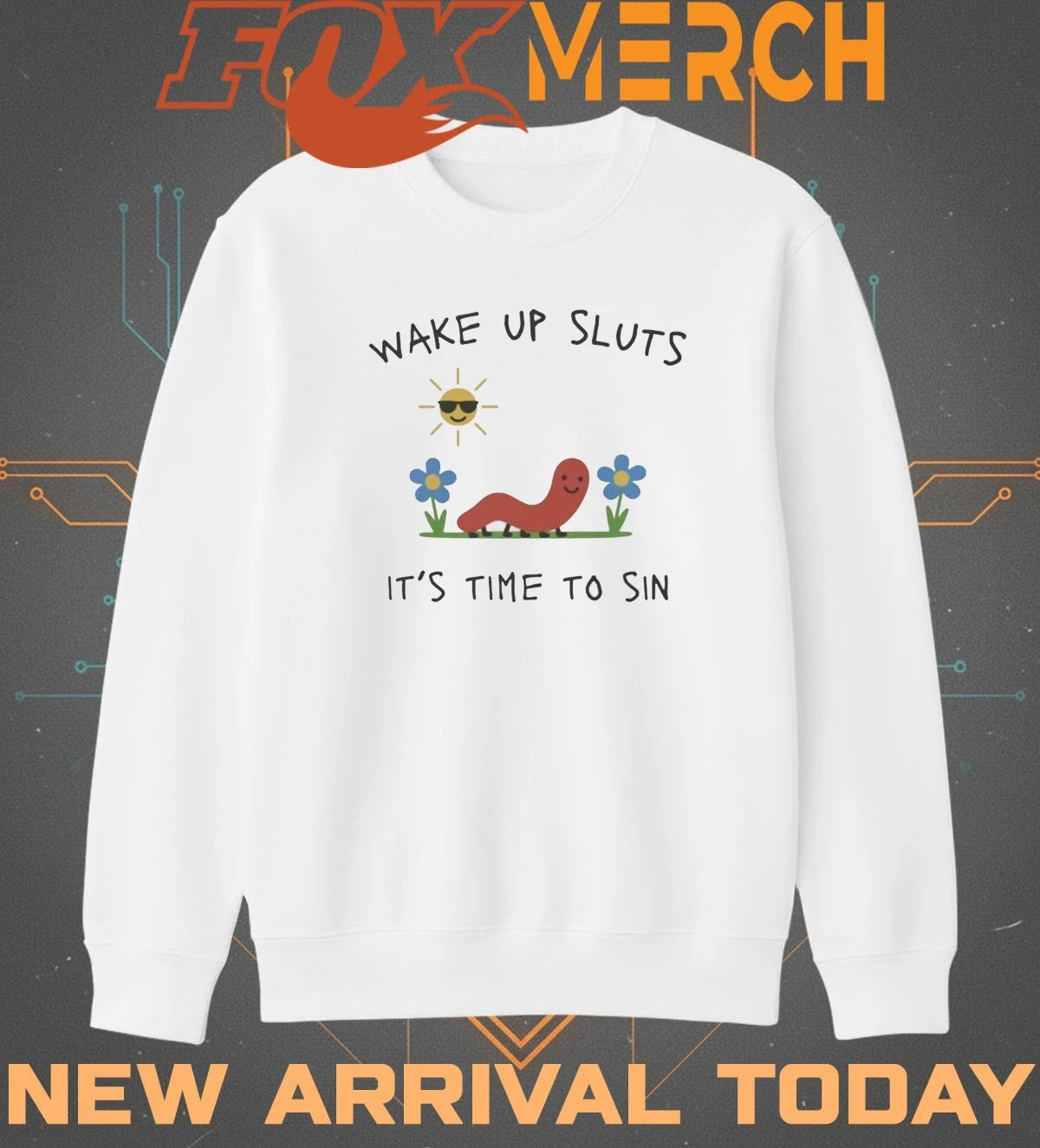 Nicolas Vansteenberghe wake up sluts it’s time to sin t-shirt