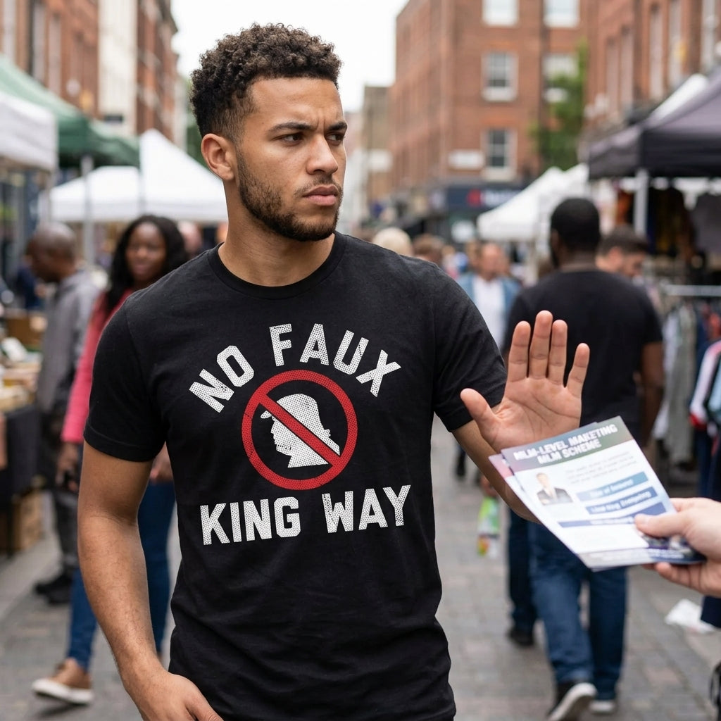 No Faux King Way Men's T Shirt