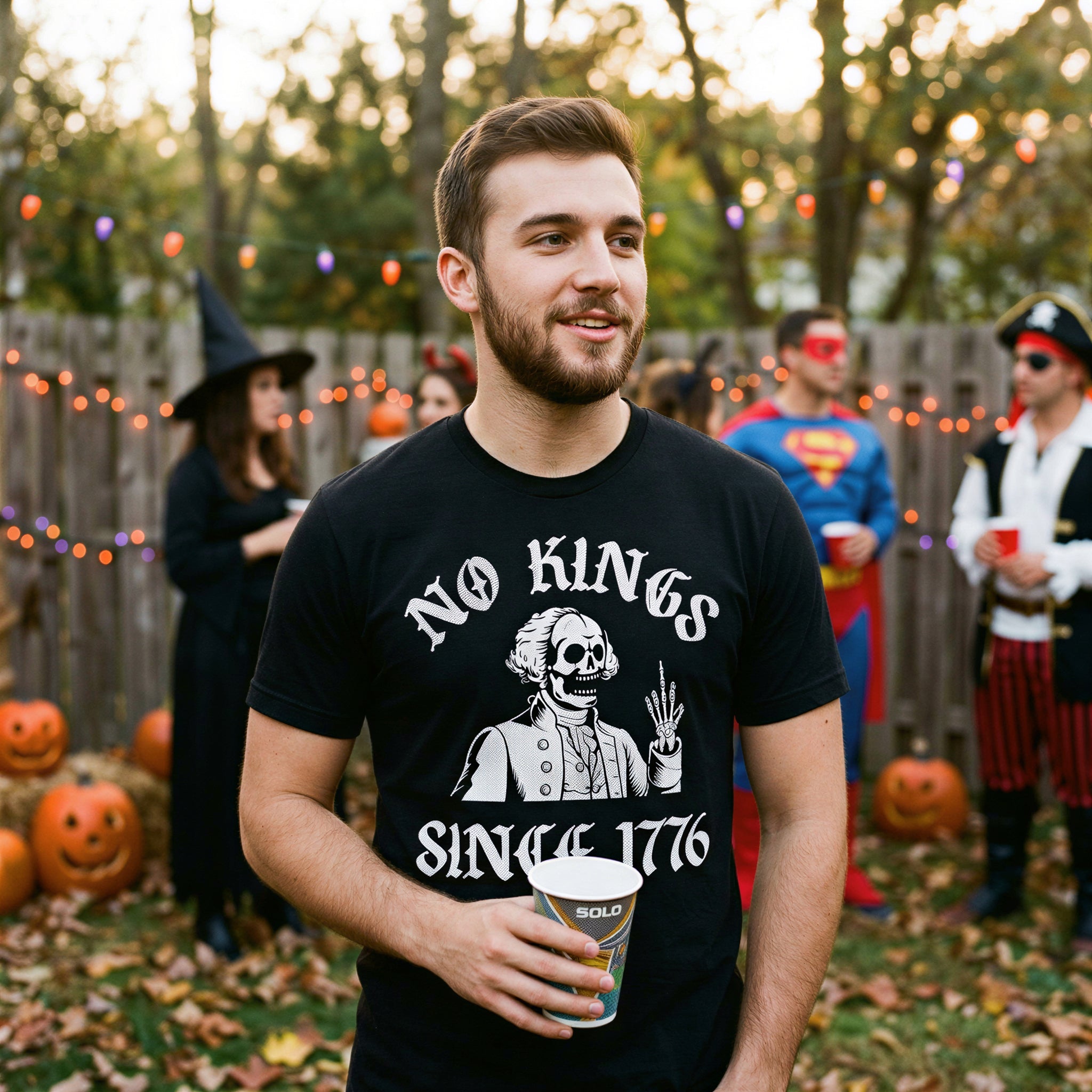No Kings Since 1776 Men's T Shirt