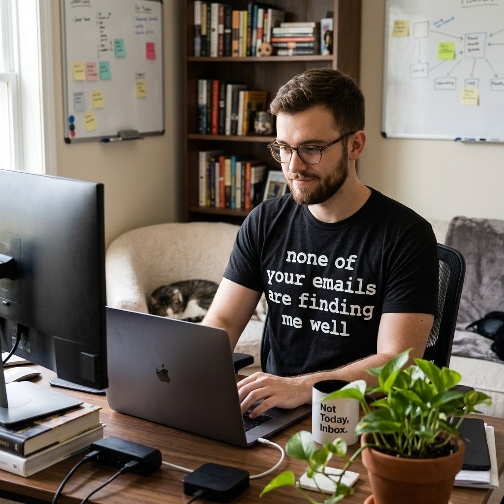 None Of Your Emails Are Finding Me Well Men's T Shirt