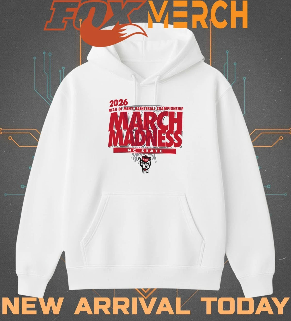 North Carolina State Wolfpack 2026 NCAA DI Men’s Basketball Championship March Madness shirt