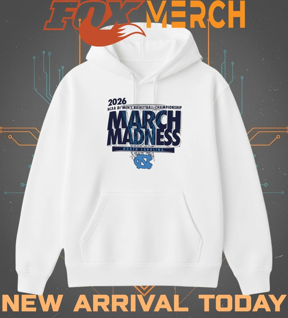 North Carolina Tar Heels 2026 NCAA DI Men’s Basketball Championship March Madness shirt