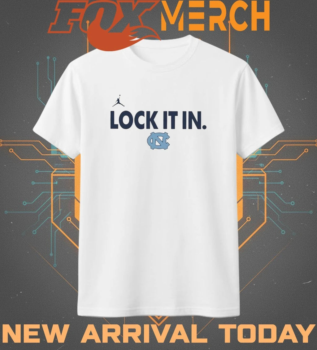 North Carolina Tar Heels Lock It In Basketball Postseason Bench t-shirt