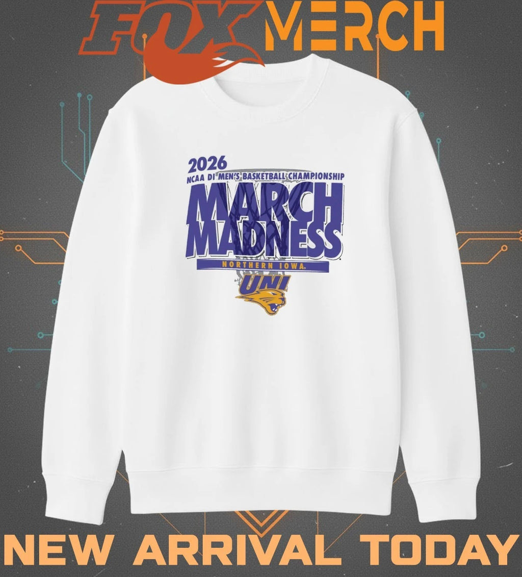 Northern Iowa Panthers 2026 NCAA DI Men’s Basketball Championship March Madness shirt