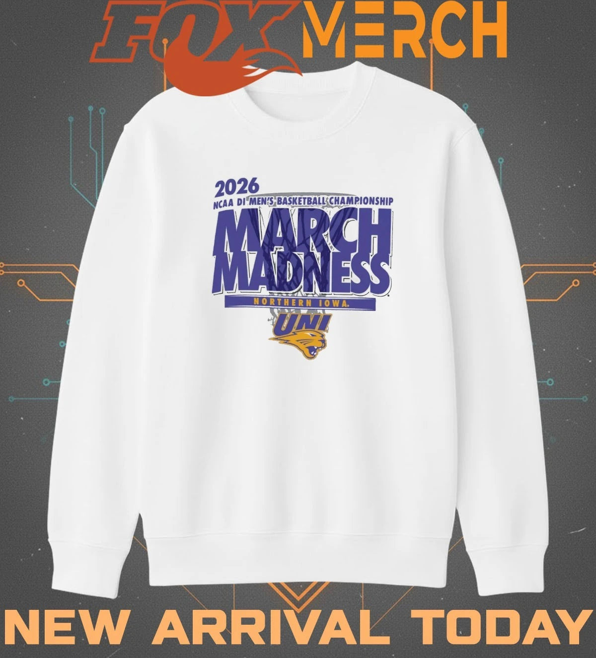 Northern Iowa Panthers 2026 NCAA DI Men’s Basketball Championship March Madness shirt
