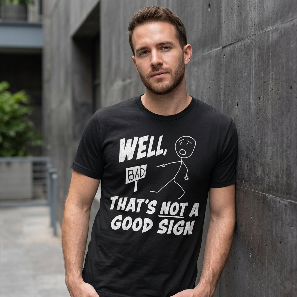 Well Thats Not A Good Sign Men's T Shirt