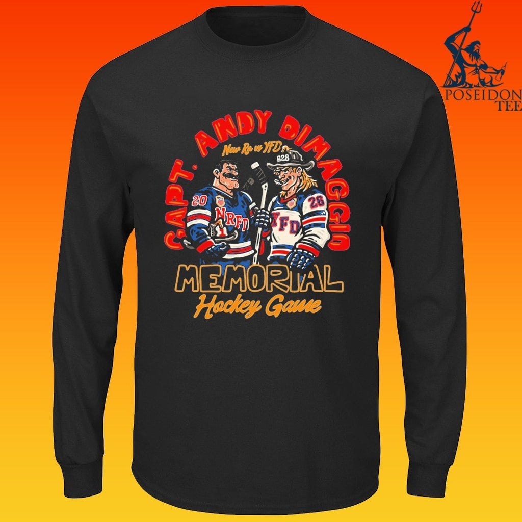 Nrfd Capt Andy Dimaggio ’26 Memorial Hockey Game T-shirt