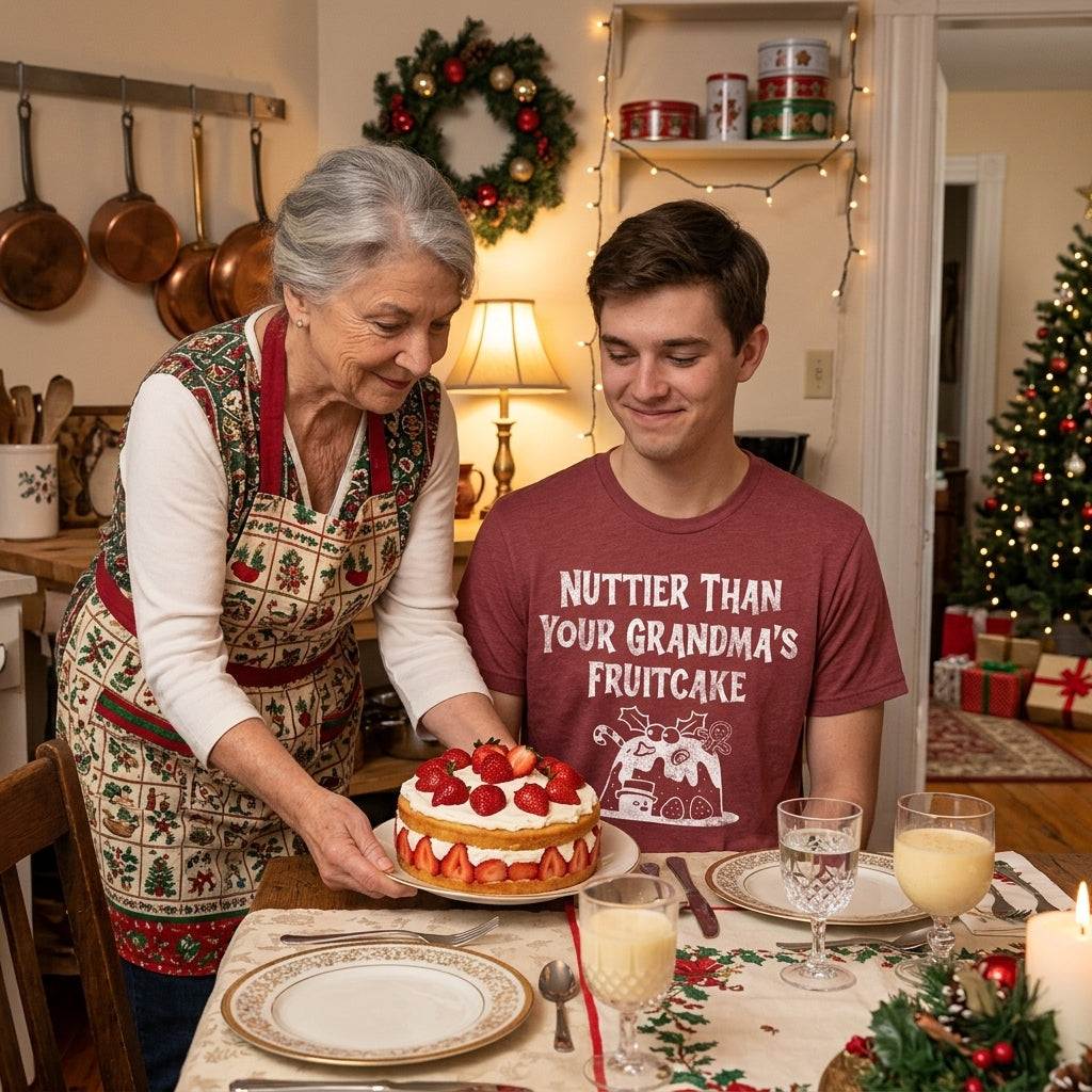 Grandmas Fruitcake Men's T Shirt