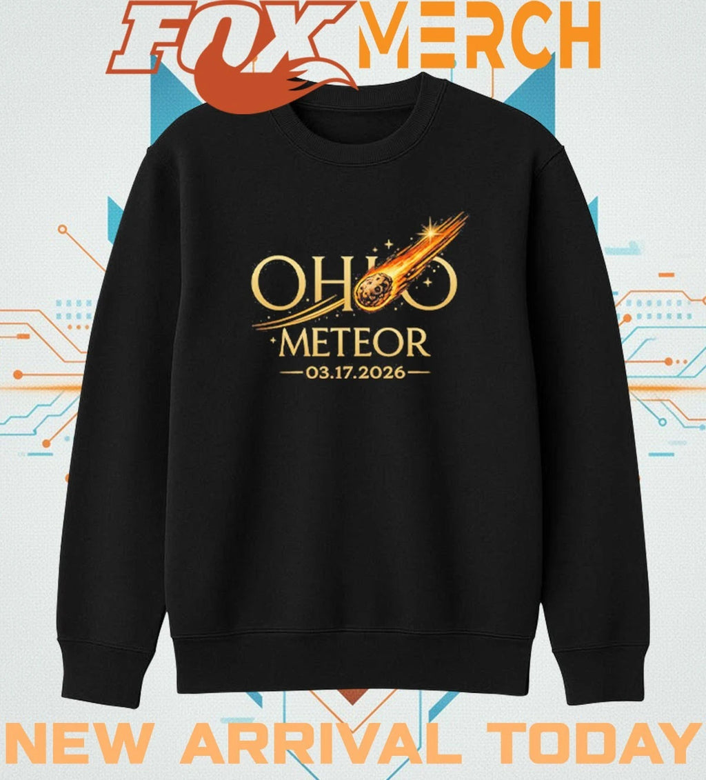 Ohio Meteor 03 17 2026 t-shirt