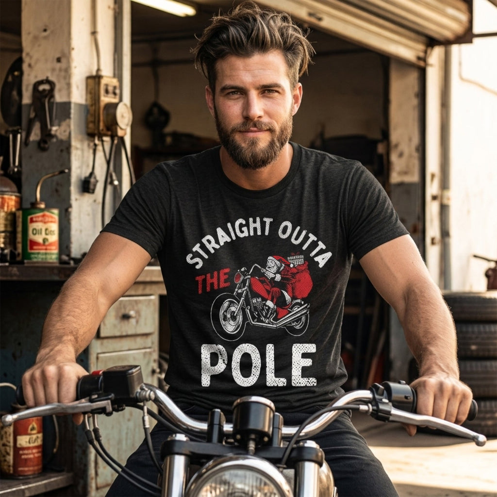 Straight Outta The North Pole Men's T Shirt