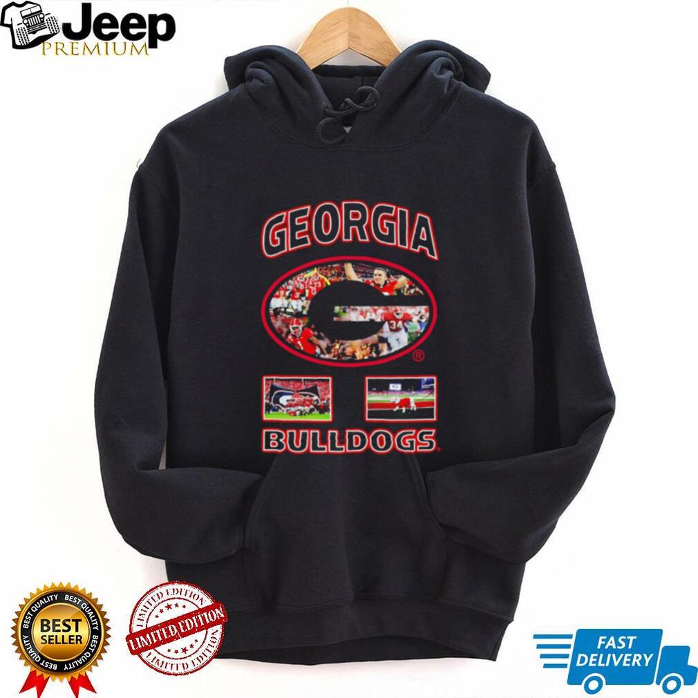 Georgia Bulldogs Collage UGA College Football shirt