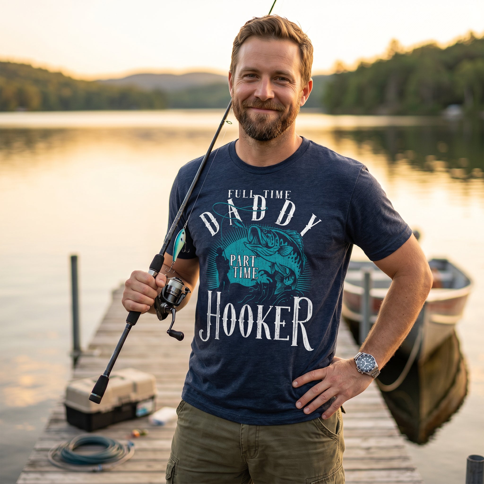 Full Time Daddy Part Time Hooker Men's T Shirt