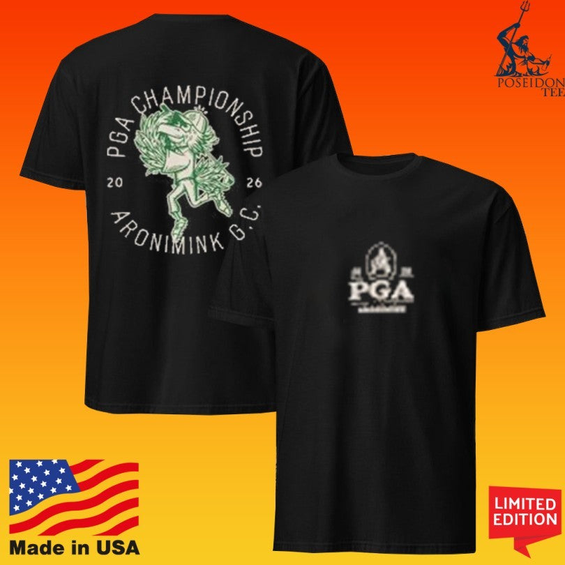 Pga Of America Underdog 2026 Pga Championship Eagle Mascot T-shirt