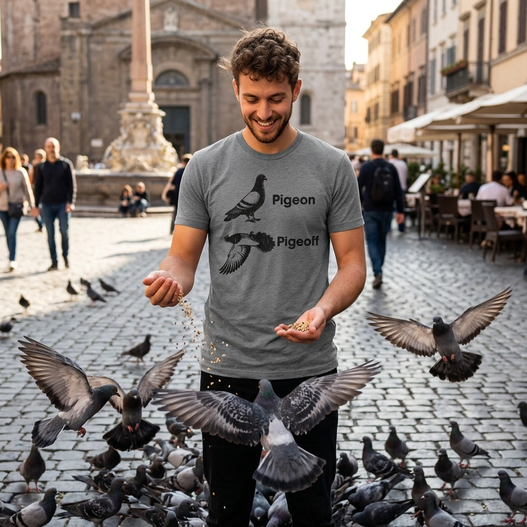 Pigeon Pigeoff Men's T Shirt