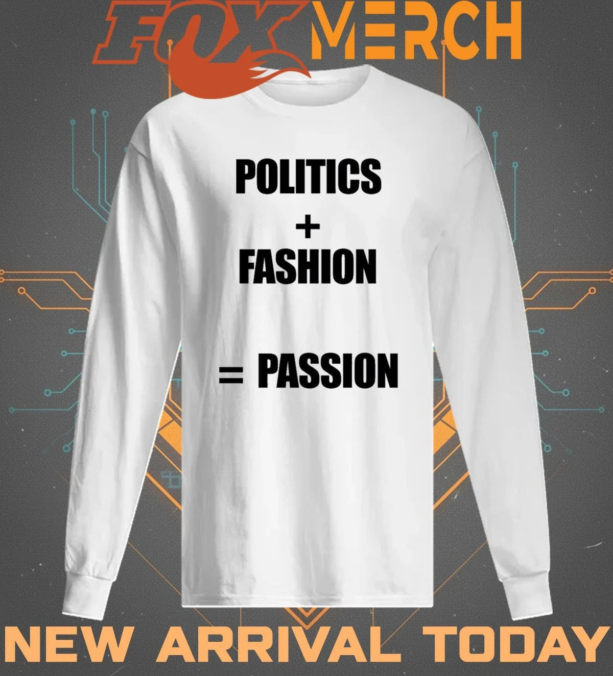 Politics fashion passion t-shirt