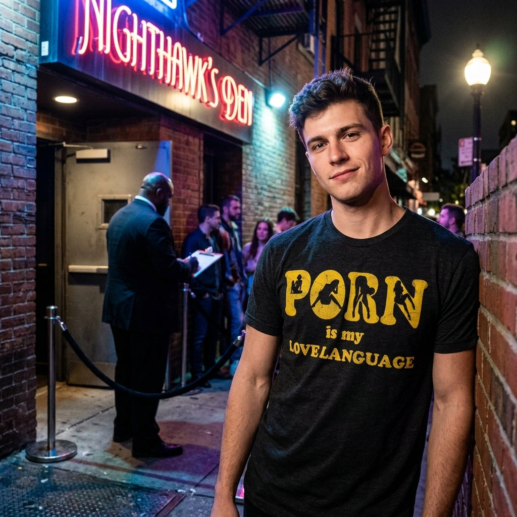 Porn Is My Love Language Men's T Shirt