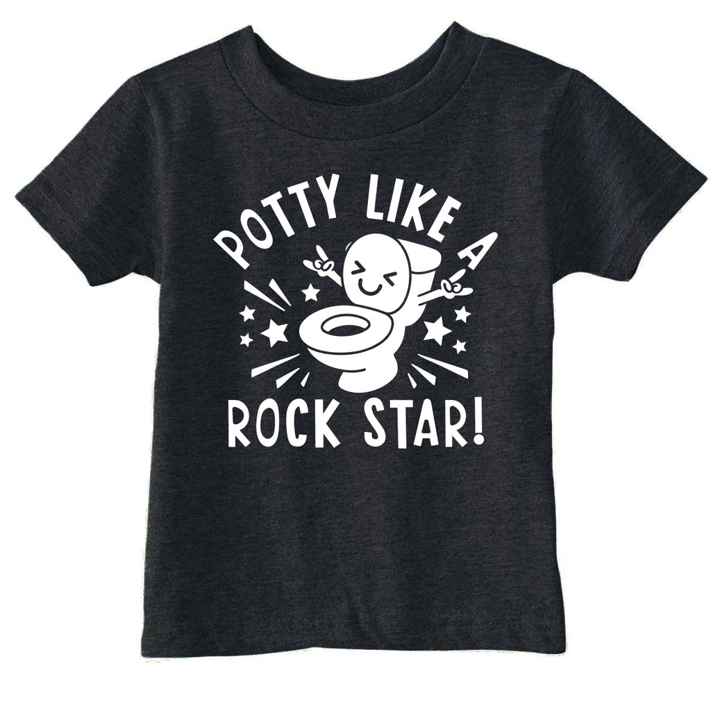 Potty Like A Rock Star Toddler T Shirt