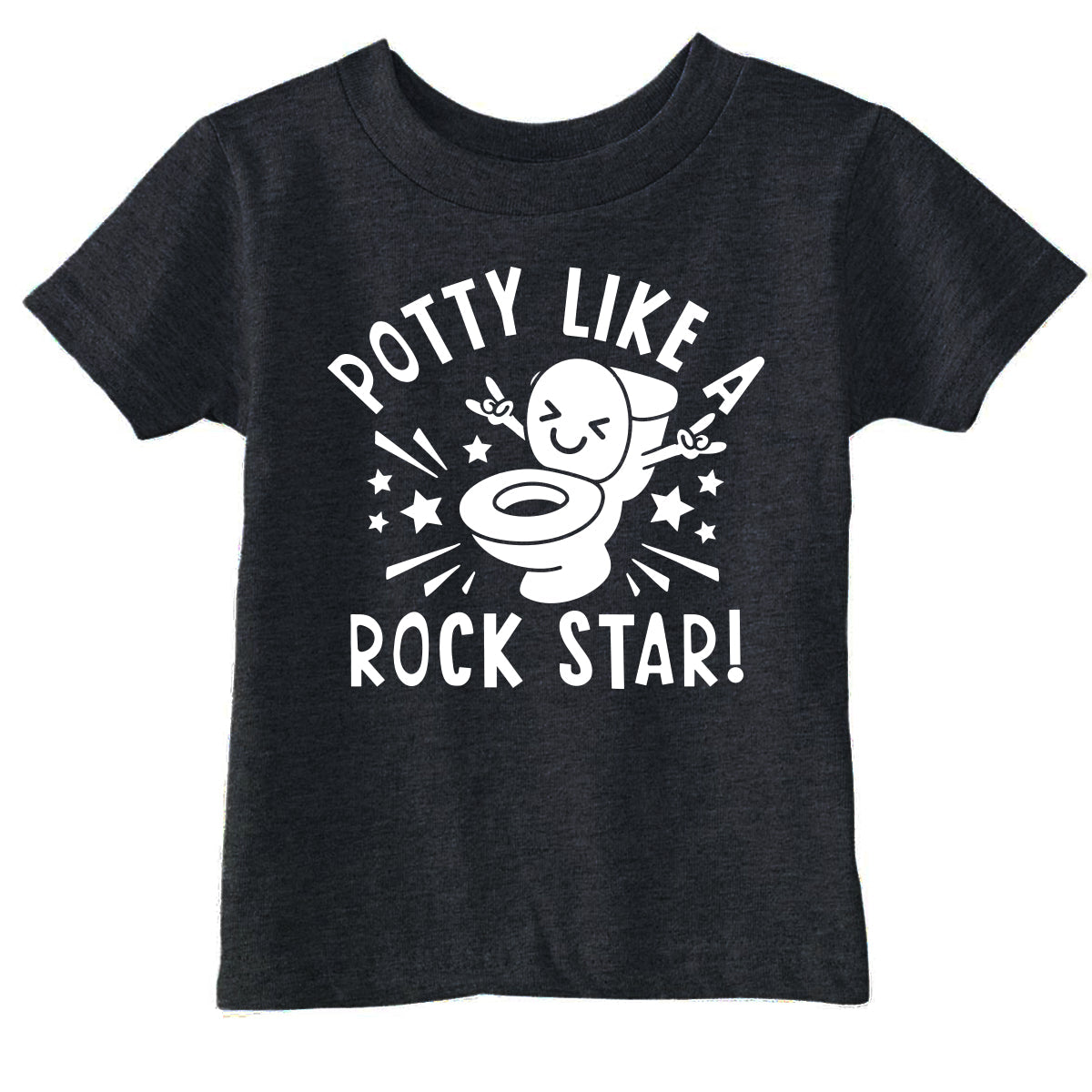 Potty Like A Rock Star Toddler T Shirt