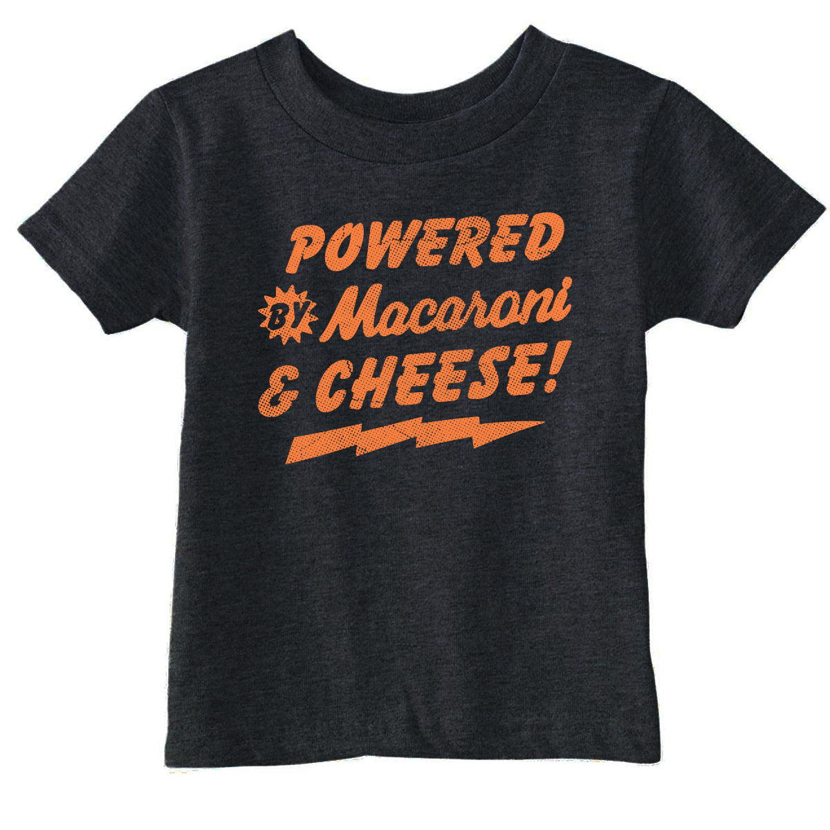 Powered By Macaroni And Cheese Toddler T Shirt