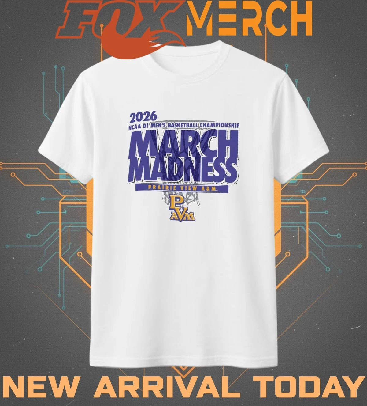 Prairie View A&amp;M Panthers 2026 NCAA DI Men’s Basketball Championship March Madness shirt
