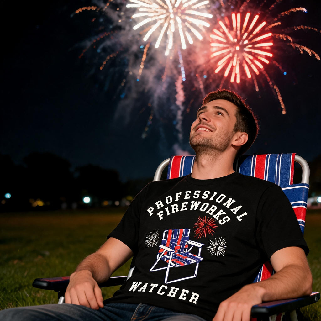 Professional Fireworks Watcher Men's T Shirt