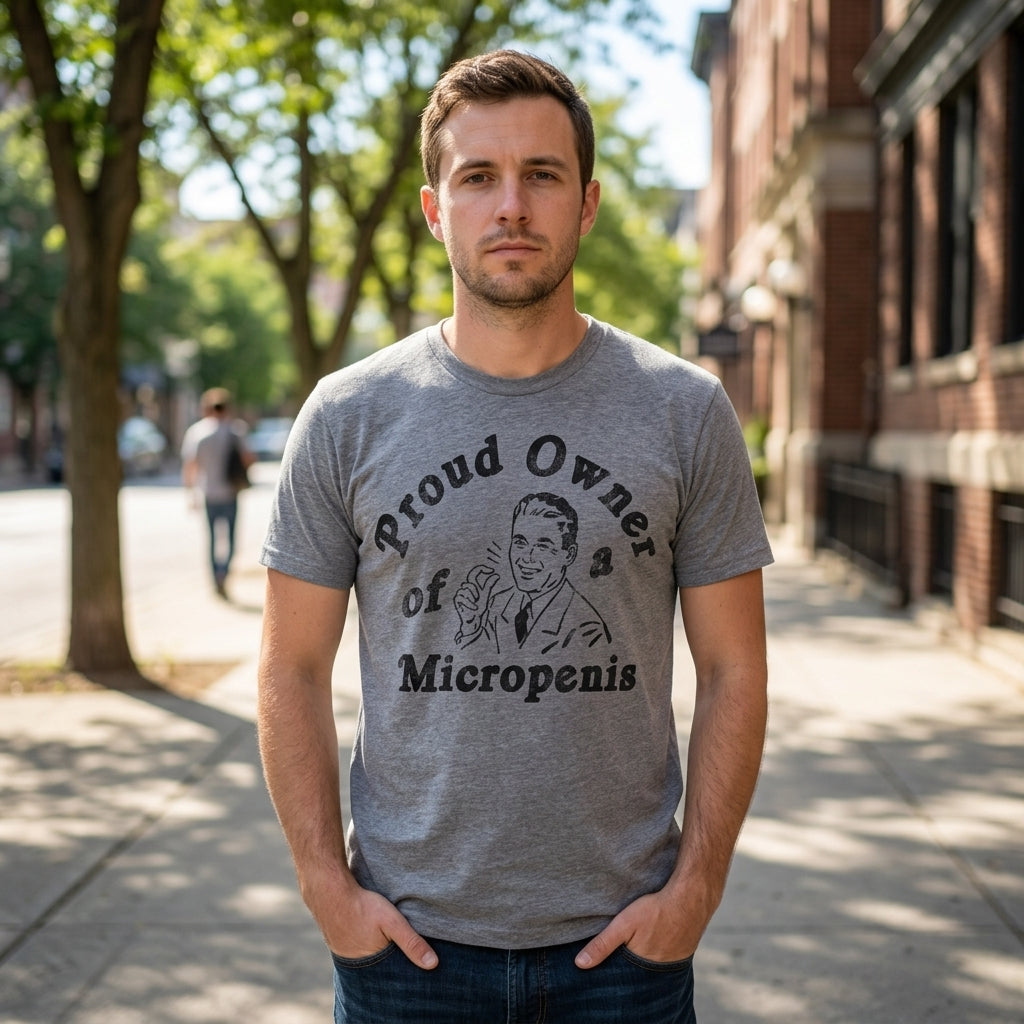 Proud Owner Of A Micropenis Men's T Shirt
