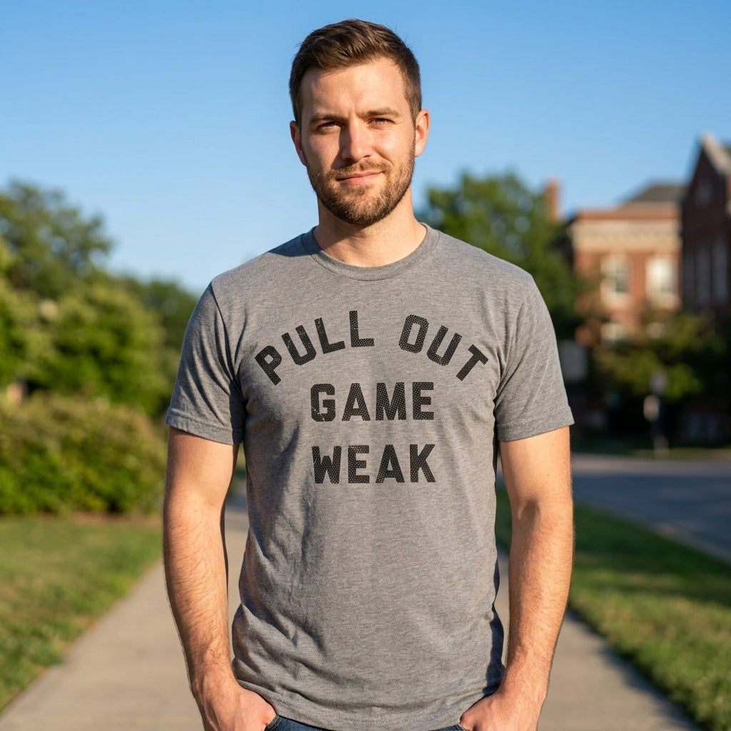 Pull Out Game Weak Men's T Shirt