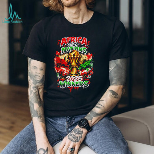 Africa Cup Of Nations 2025 Winners Soccer Trophy T Shirt