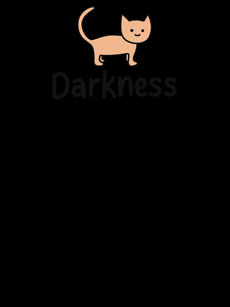 Darkness Funny Cat by Skull Fern