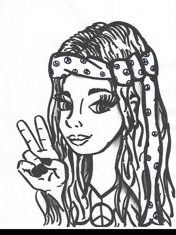 Hippie Chick by megsmenagerie