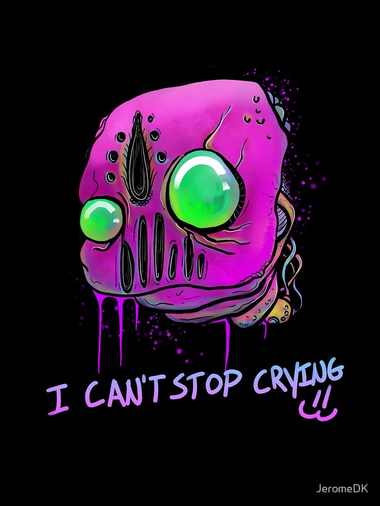 I can't stop crying face by JeromeDK