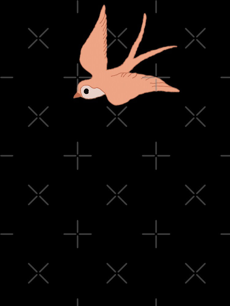 orange bird by Jules Mars