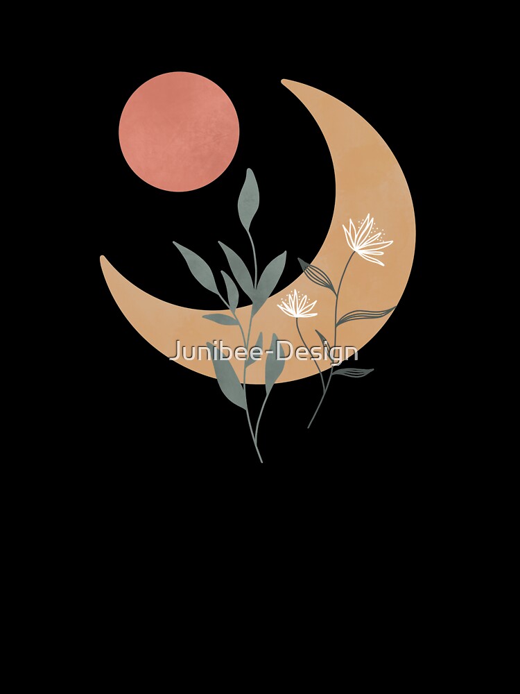 Boho moon by Junibee-Design