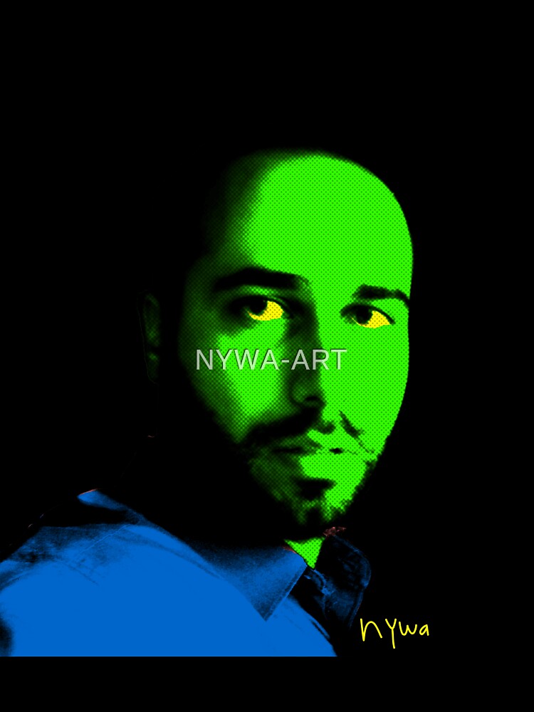 SEXY FUNNY ALIEN BOY - Pop art colors - Alien by NYWA-ART