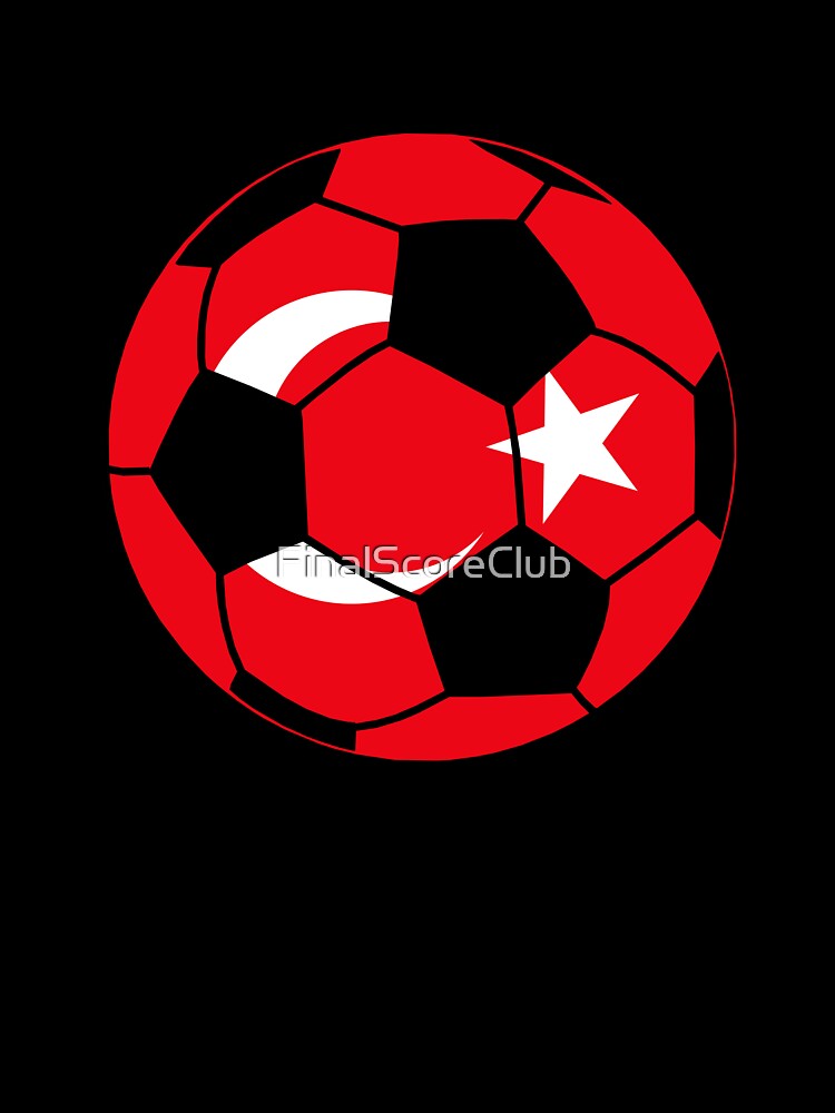 Turkey Flag Soccer Ball by FinalScoreClub