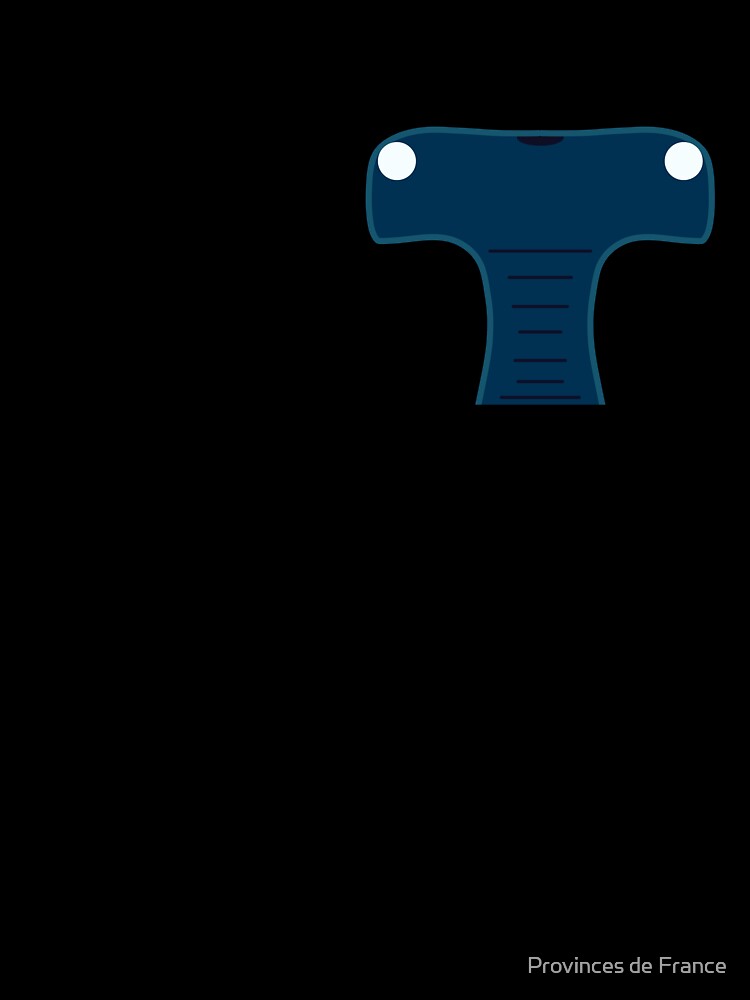 Minimalist hammerhead shark by Provinces de France