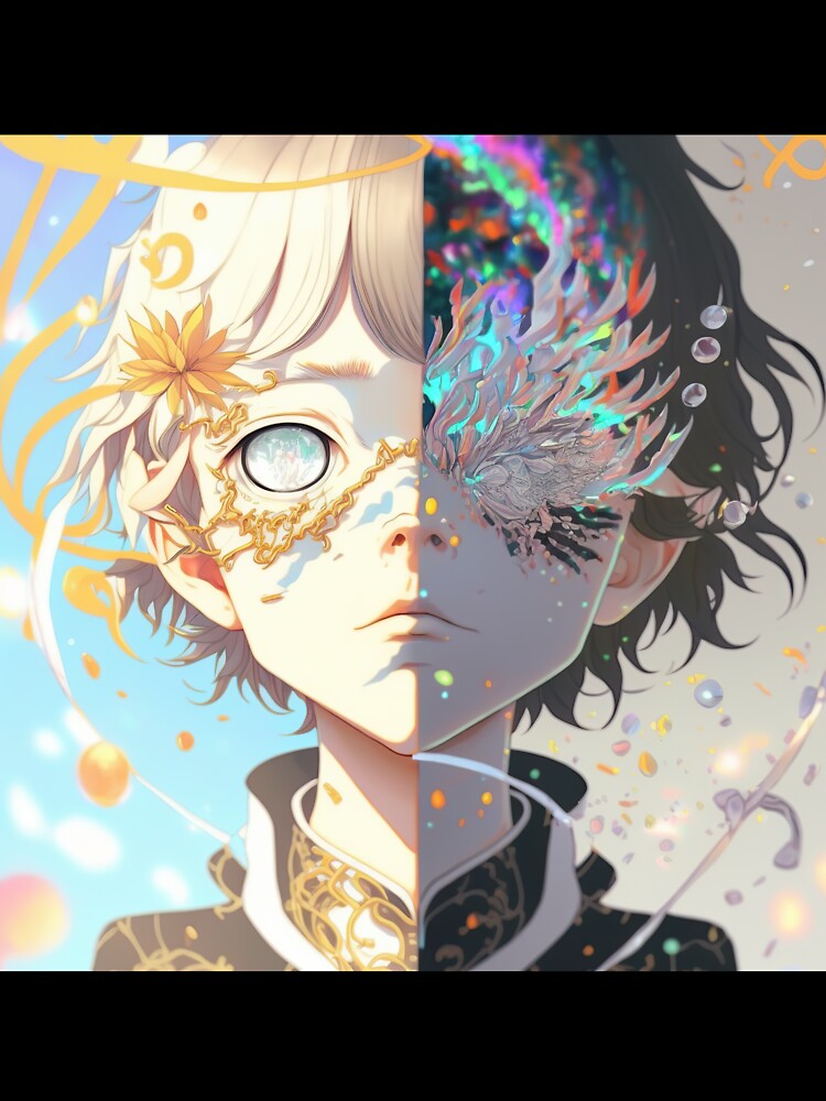 Light and Dark Genshin impact style by IA-Power