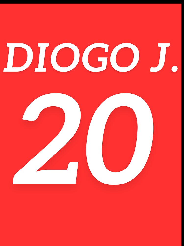 Diogo Jota 20 – Bold Jersey Style Design by IndianShopper