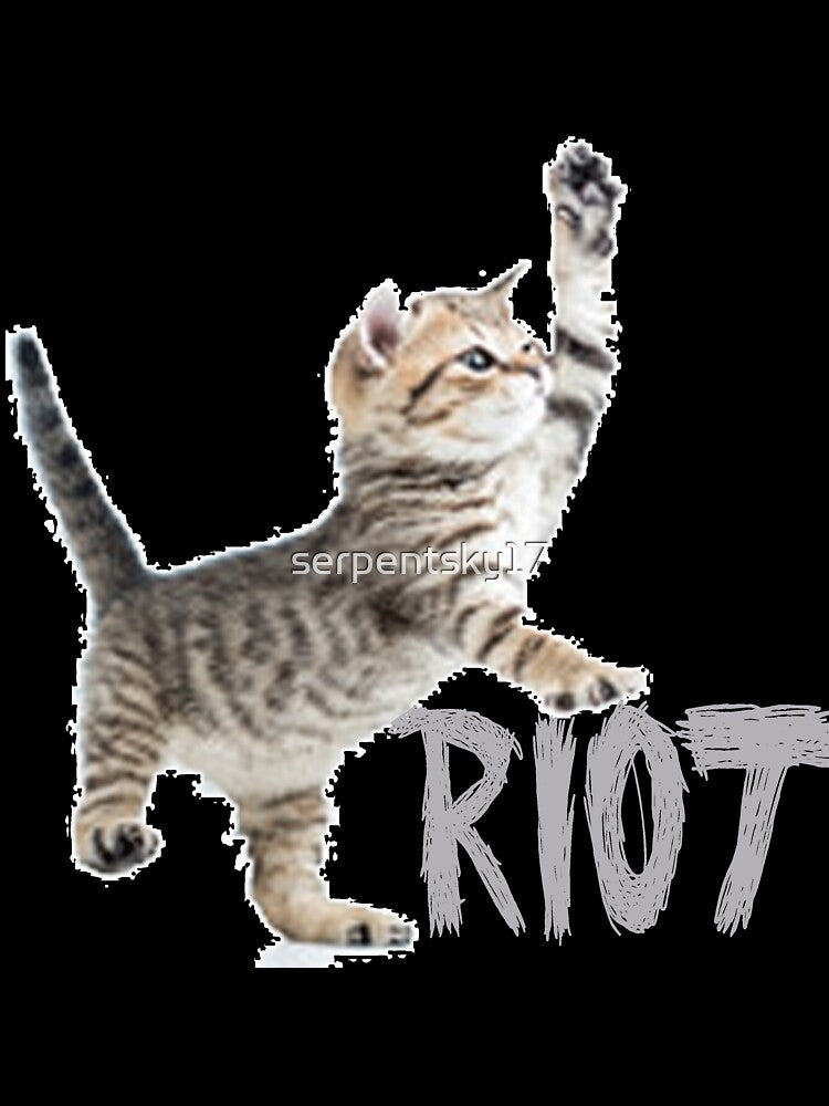 Riot Kitty - Punk Kitten by SerpentSkyArts