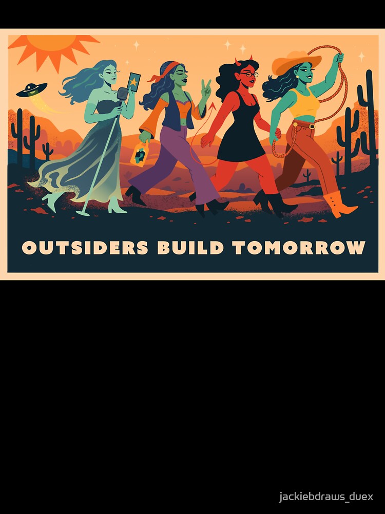 Outsiders Build Tomorrow by jackiebdraws_duex
