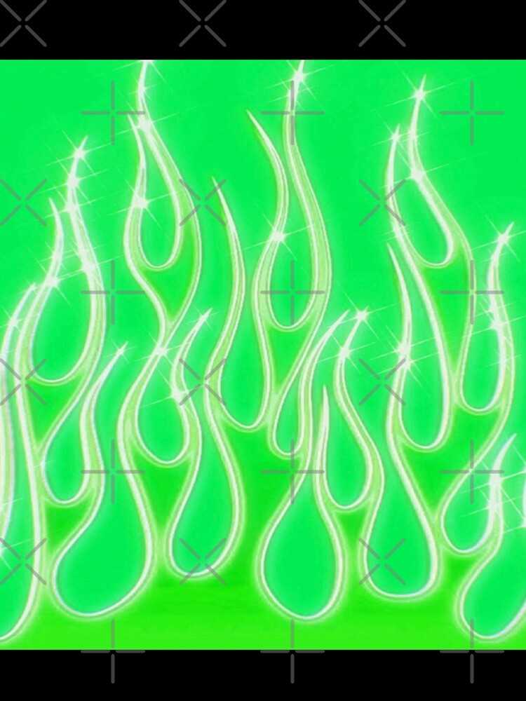green flames by sqftv