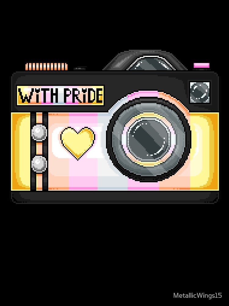 Pangender Pride Pixel Art by MetallicWings15