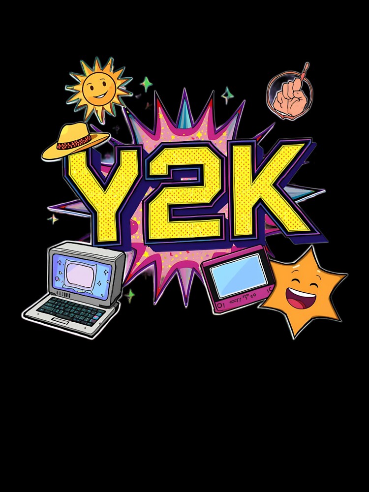 “Y2K Throwbacks – Retro 2000s Aesthetic T-Shirt” by rsuniquestyle