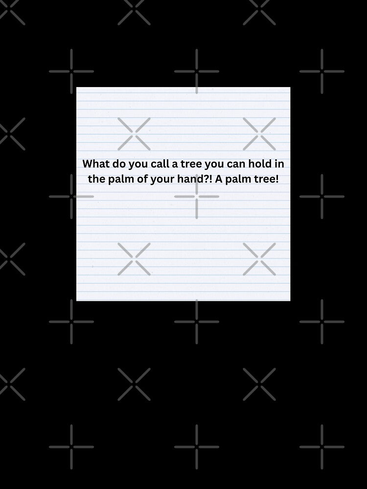 Palm tree joke by XXX's store