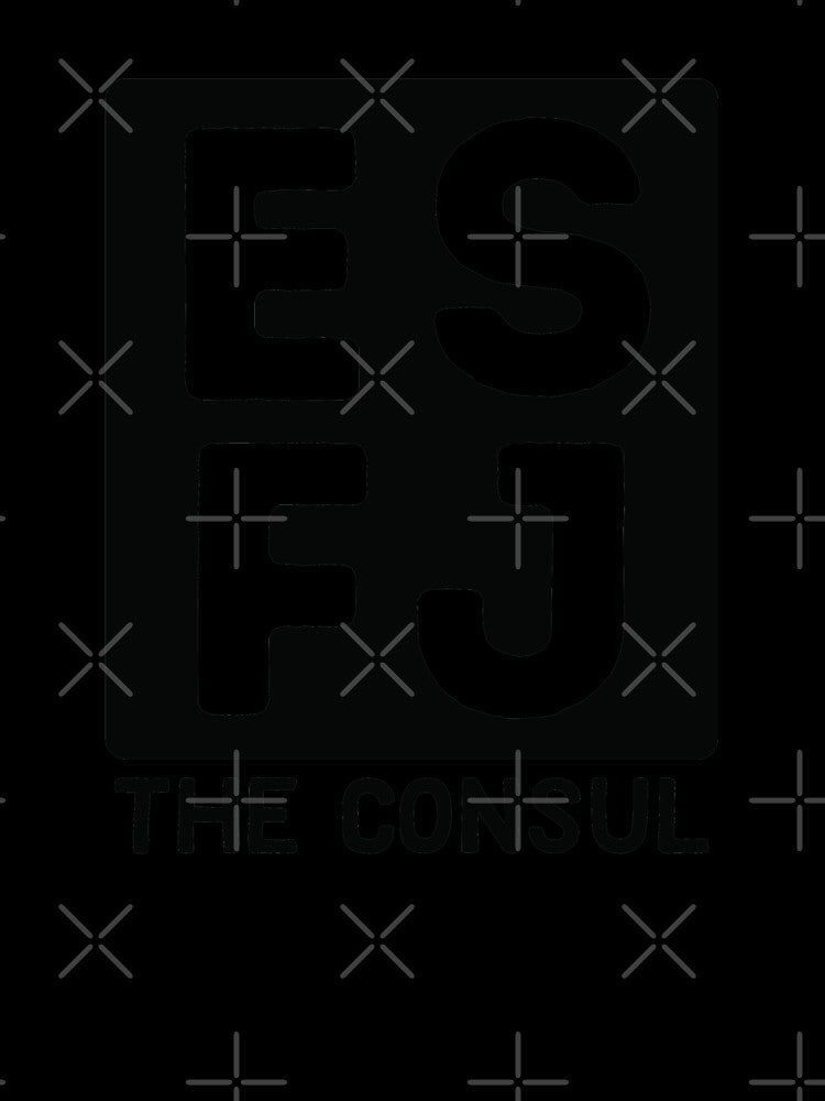 ESFJ - Black Print by teeworthy