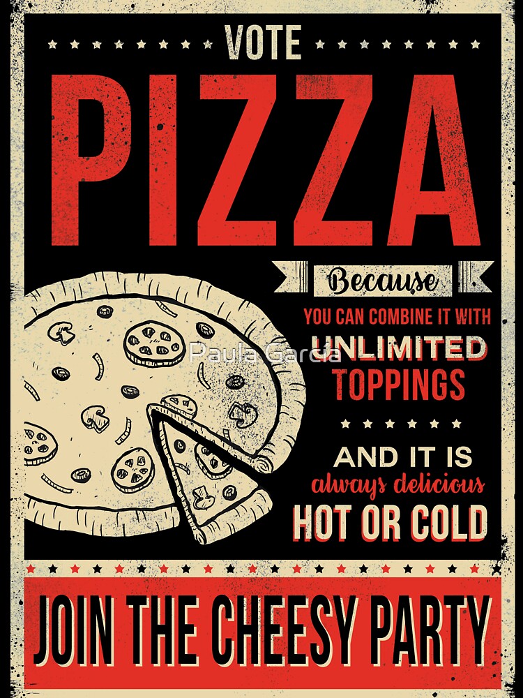 Cheesy Party by Paula García T-Shirts