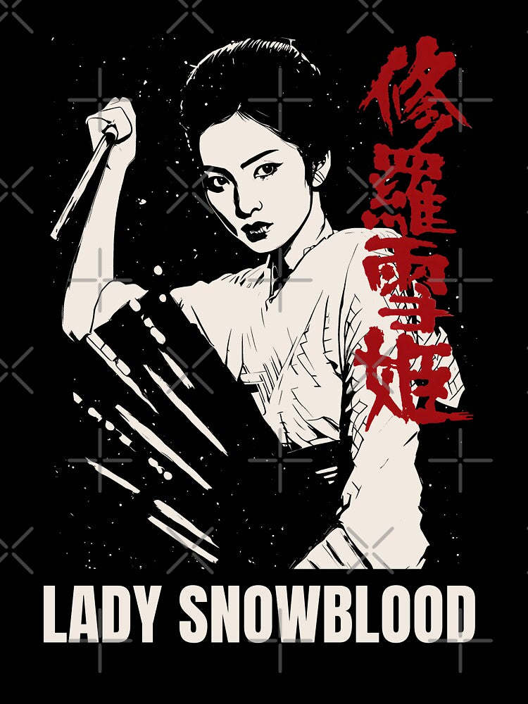 Lady Snowblood - Japanese Cult Cinema Design by gogopachinko