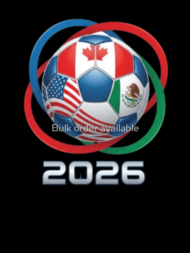 3D Realistic World Cup 2026 Soccer Ball with Rings by Bulk store