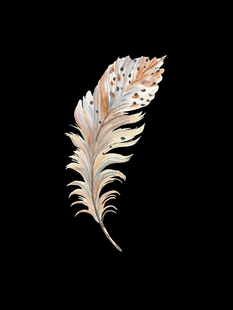 Bohemian Feather design by Immadman