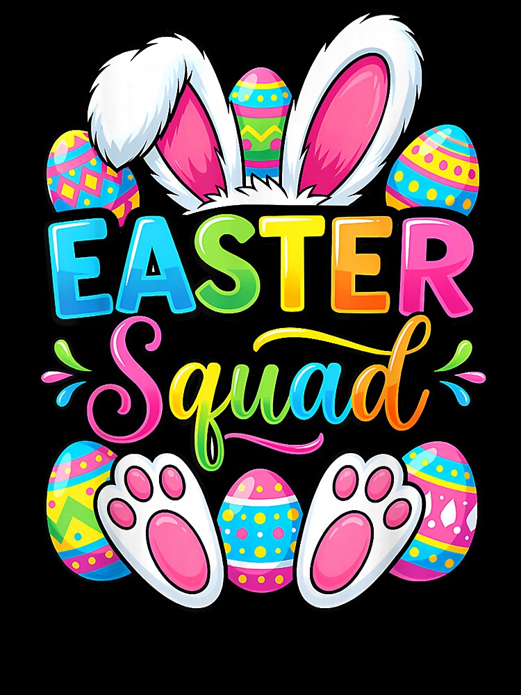 Easter Squad Family Matching Couple Easter Men Women Kids T by trangsang2584